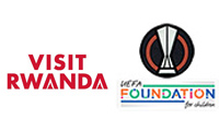 Europa League Badge&UEFA Foundation &Visit Rwanda